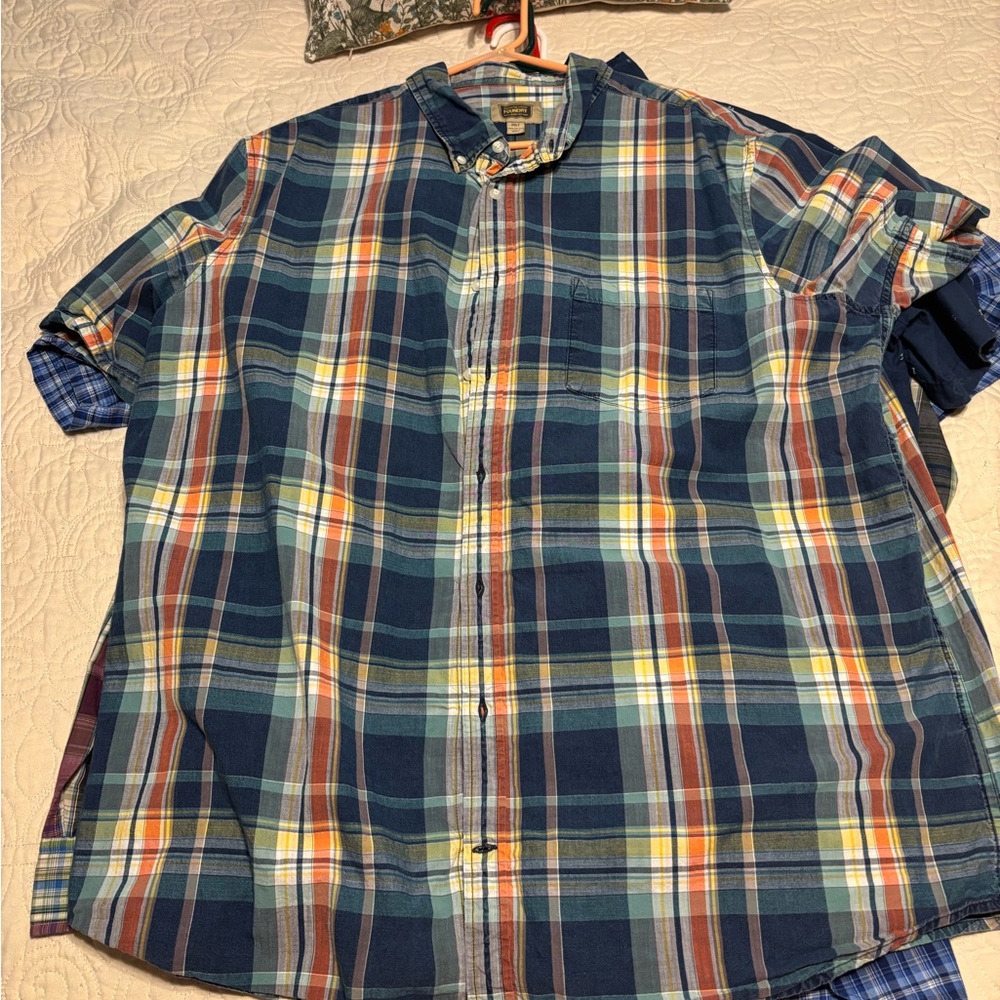 The Foundry Supply Co. Multicolor Plaid Button Down Shirt